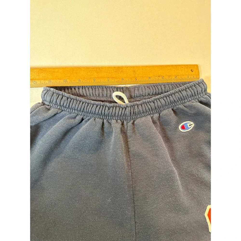 Champion Syracuse University Sweatpants Navy Blue Orange Graphic Mens Small